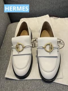 未使用 HERMES モカシン インパクト ブランドゥパリ 37 - メルカリ