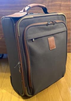 Longchamp【美品】ロンシャン キャリーケース ボックスフォード カーキ