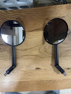 ハスクバーナ 純正オプション ショートアルミミラー ピレン スーパー