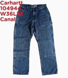 メキシコ製 カーハート 104944 デニム W31L32 ダブルニー メキシコ製 カーハート 104944 デニム W36L32 ダブルニー - メルカリ