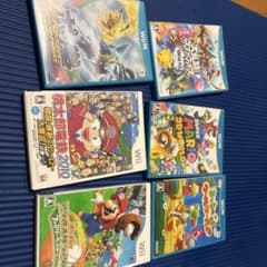Wii U ソフト 6本セット まとめ売り - メルカリ