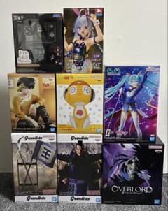 最新プライズフィギュア まとめ売り 9点 - メルカリ