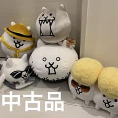 ※中古品　にゃんこ大戦争　ぬいぐるみ　ねこ　ガマトト　ねこ寿司　狂乱　サーファー