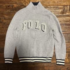 POLO RALPH LAUREN フルジップニット M(10-12)のサムネイル