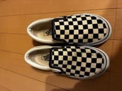 Vans チェッカーフラッグ スリッポン20センチのサムネイル