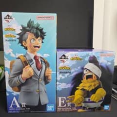 僕のヒーローアカデミア 一番くじ フィギュア A賞 緑谷出久 E賞 峰田 一番くじ 僕のヒーローアカデミア A賞 緑谷出久 E賞 峰田実 - メルカリ