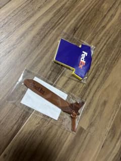 FedEx ロゴ入り革製栞＆付箋のサムネイル