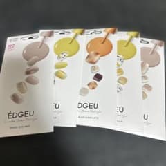 EDGEU 젤 네일 씰 5 종 세트