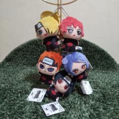 NARUTO ナルト 疾風伝 暁 ちびぐるみvol.2 5種 コンプset - メルカリ
