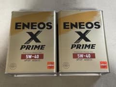 最終値下3月製 ENEOS X PRIME 5W-40 エンジンオイル 4L2缶 - メルカリ