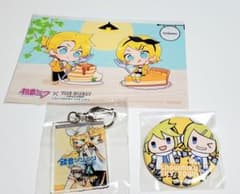 鏡音リン 鏡音レン 缶バッジ アクリルキーホルダー - メルカリ