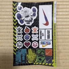 ONE PIECE × NIKE スペシャルコラボステッカー42・43特大合併号のサムネイル