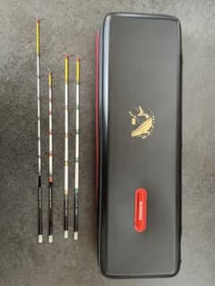 シマノ ワカサギ竿 4本セット ケース付き - メルカリ