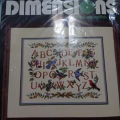ABC BIRD SAMPLER クロスステッチのサムネイル