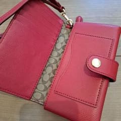COACH　スマホケース　新品未使用　マルチケースのサムネイル