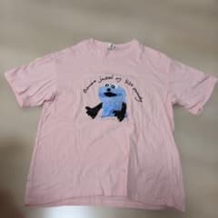 ピンク 半袖 Tシャツ スンスン　プリントのサムネイル