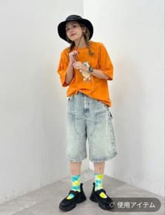 niko and…　DOUBLE KNEE HARFPANNS　Lサイズのサムネイル