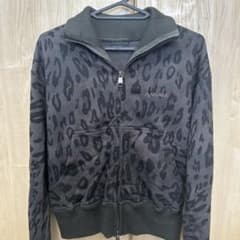 AAKAM Leopard Logo Track Jacket (Black)のサムネイル