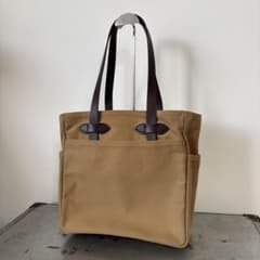 FILSON フィルソン キャンバス レザー トートバッグ 白タグ