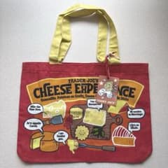 TRADER JOE’S トレジョ エコバッグ チーズ柄 新品のサムネイル