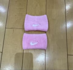 NIKE リストバンド ピンク 2個セットのサムネイル
