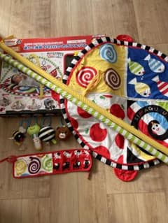 しましまぐるぐる　ベビージム　やわらかカラフルジムのサムネイル
