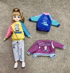 Licca-chan Lottery SAILORS Collaboration Doll Body Dress-up Set with Bonus Item