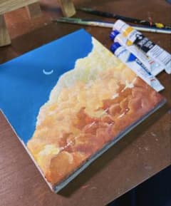 アクリル絵画キャンバス(雲と空シリーズ)のサムネイル