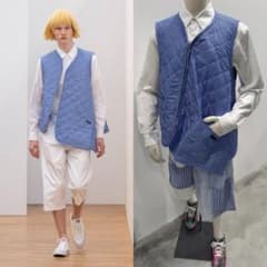 【2025ss】cdg shirt × LAVENHAM キルティング ベスト 2025ss】cdg shirt × LAVENHAM キルティング ベスト - メルカリ