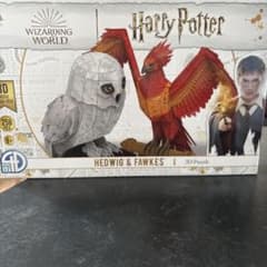 Harry Potter Hedwig & Fawkes 3D Puzzle