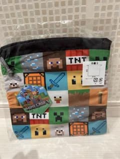 Minecraft 巾着袋 Sサイズ しまむら
