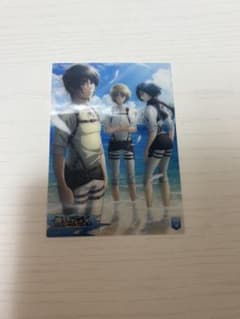 進撃の巨人 カード No.30 エレン アルミン ミカサ ☆値下げしました!!☆のサムネイル