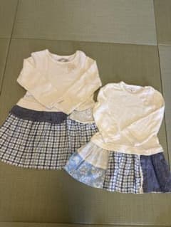 Biquette Club ワンピース 姉妹お揃い95cm 120cmのサムネイル
