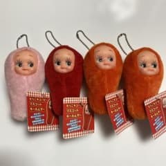 たらこキューピー マスコットキーホルダー 4個セットのサムネイル