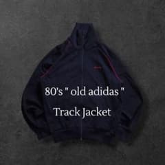70s-80soldadidasオールドアディダス トラックジャケットデサント製 70s-80soldadidasオールドアディダストラックジャケットデサント刺繍