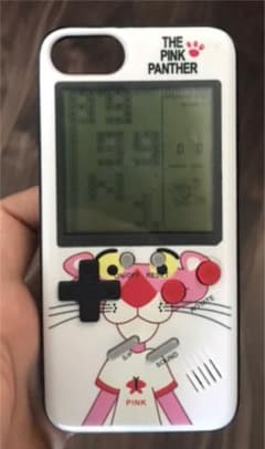 iPhone 7,8用 ゲームボーイ風ケース(ピンクパンサー)のサムネイル