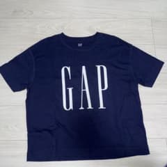 GAP ロゴ クルーネック Tシャツ ネイビーのサムネイル