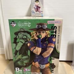 ジョジョの奇妙な冒険 一番くじ B賞 ジャイロ・ツェペリ フィギュア G賞つきのサムネイル