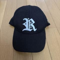 RYZ キャップ ブラック Rロゴ メンズ ストリートのサムネイル
