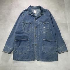 LEE 60s復刻 91-j デニムカバーオール デニムジャケット 日本製 L LEE 60s復刻 91-j デニムカバーオール デニムジャケット 日本製 L