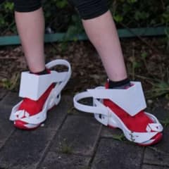 24.5cm 赤城ウェン コスプレ 靴 - メルカリ