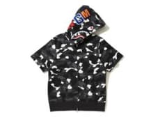 A BATHING APE BAPEの半袖パーカー（激レア）当時物 - メルカリ