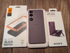 【新品同様】XPERIA 1Ⅶ SIMフリー オーキッドパープル最上位モデルのサムネイル