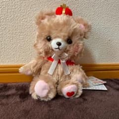 新品　クラウンベア　赤　ぬいぐるみ　ナムコのサムネイル