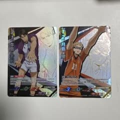 牛島若利 月島蛍 バボカ 頂 2枚セット ハイキュー - メルカリ