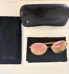 CHANEL サングラス ピンク ミラーレンズのサムネイル