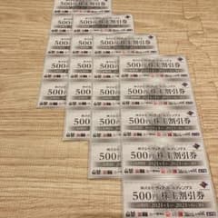 ヴィア・ホールディングス　株主優待券10,000円分のサムネイル
