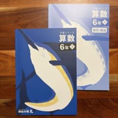 四谷大塚 予習シリーズ 算数 6年 上 解答と解説セットのサムネイル