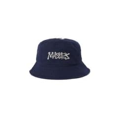 試着のみ完売品 MASSES バケットハット マシス　タグ付き　ネイビー 試着のみ完売品 MASSES バケットハット マシス タグ付き ネイビー