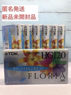 TDK スケルトンボディー。ビデオテープ　7本セットのサムネイル